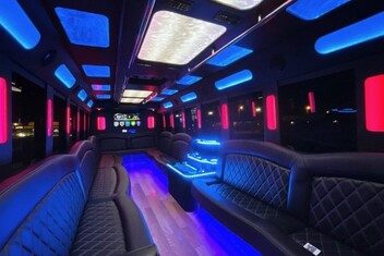 Hawthorne Limousine Bus Interior